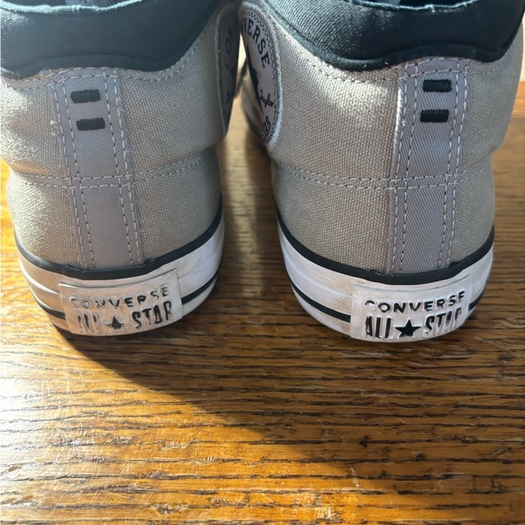 Converse All Star Gray High-Top Padded Sneakers, M8/W10 - Picture 5 of 8